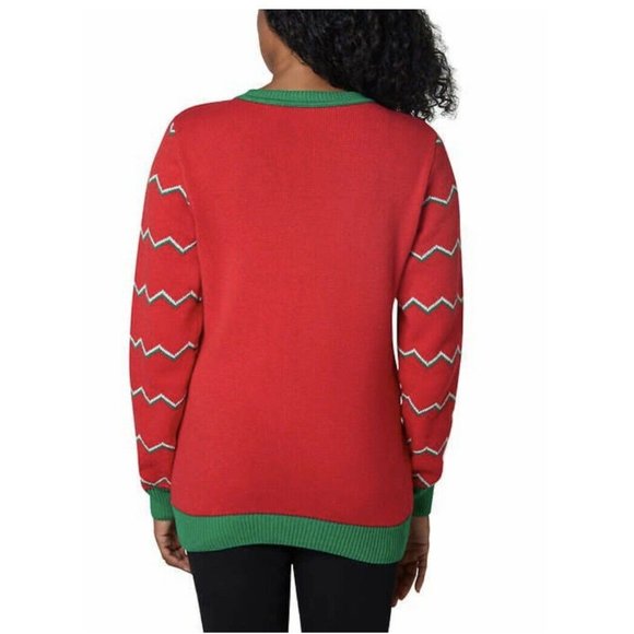 Jolly to Be Ladies' Long Sleeve Crewneck Holiday - Picture 13 of 17